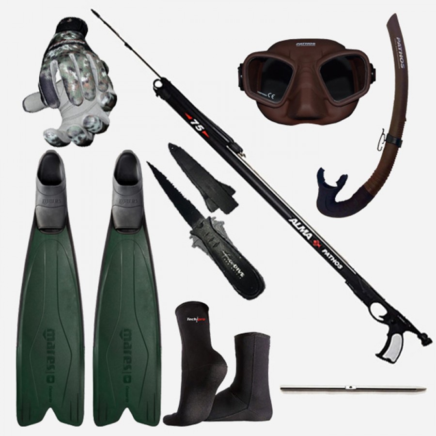 BEGINNER'S PACKAGE FOR SPEARFISHING SPEARFISHING / FREEDIVING