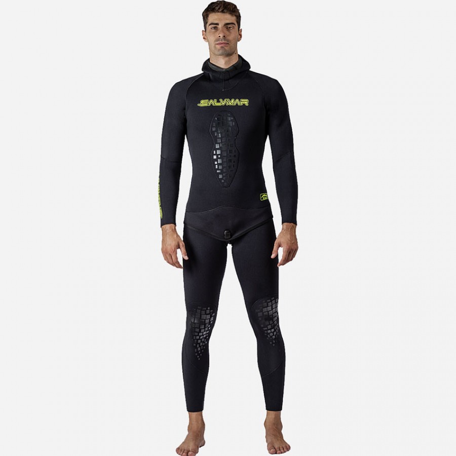 spearfishing suits - freediving - spearfishing - BLACK WETSUIT SALVIMAR DROP CELL 3.5MM SPEARFISHING / FREEDIVING